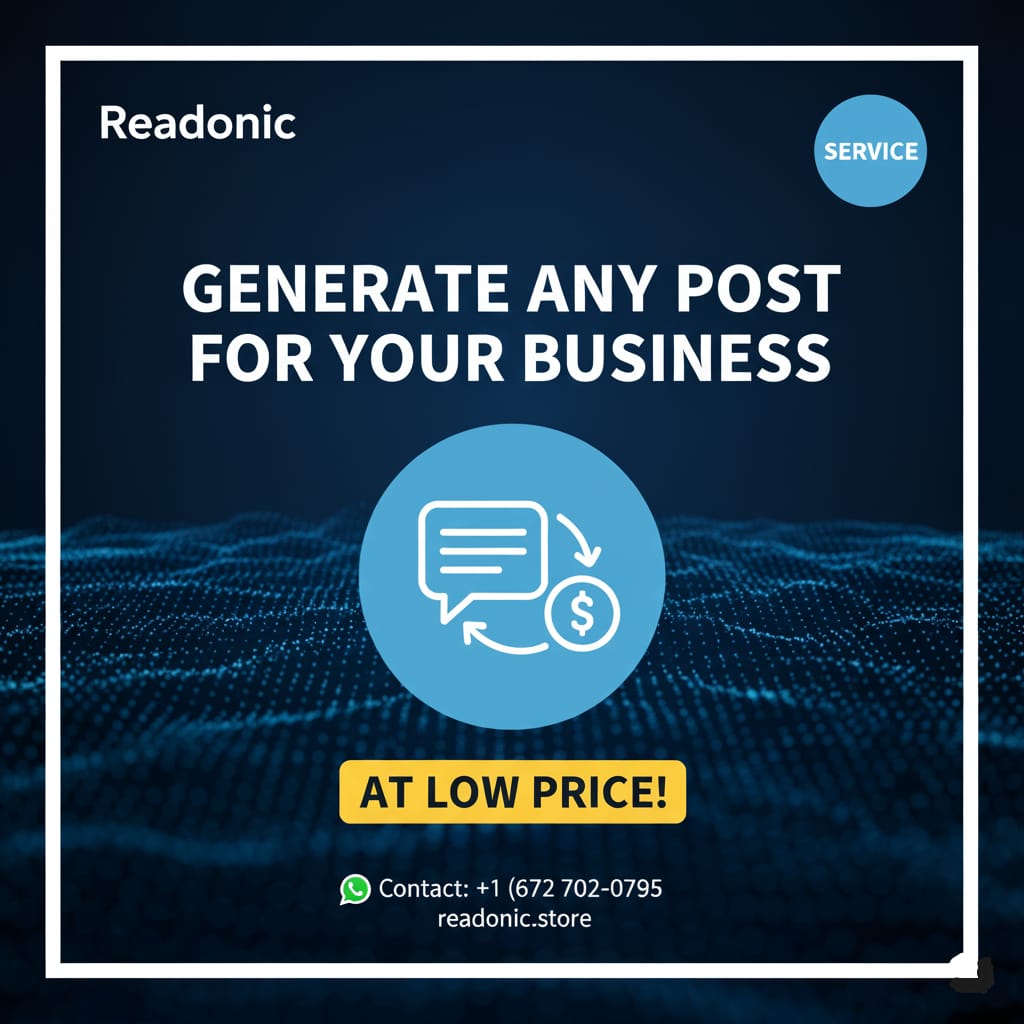 Custom Business Post Generation Service